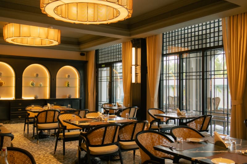 Dining at Samssara Havelock